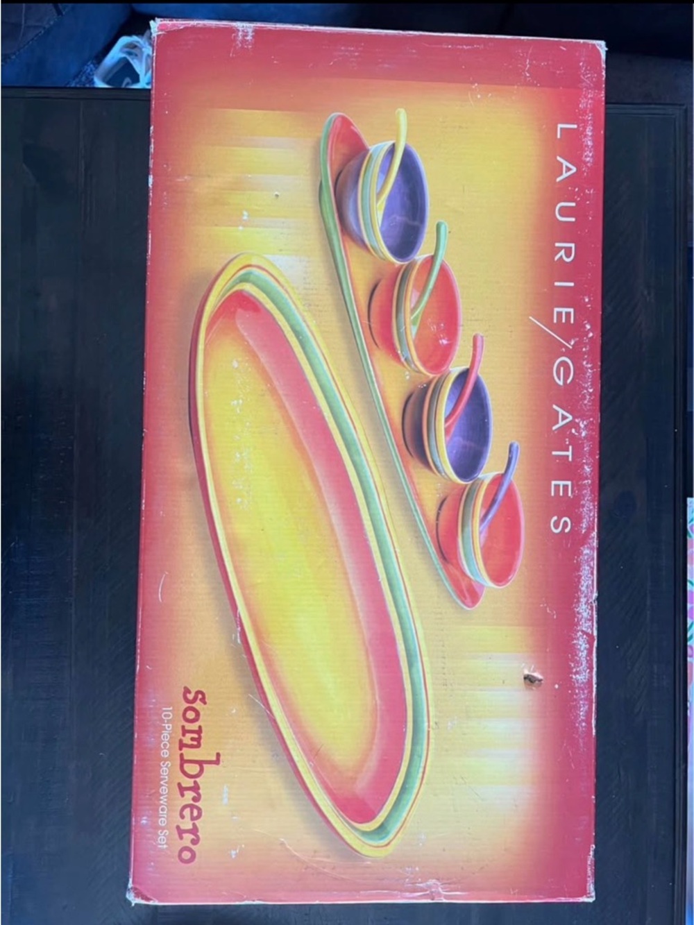 The Laurie Gates Sombrero 10-piece Ceramic Serve-ware Set - Picture 9 of 10